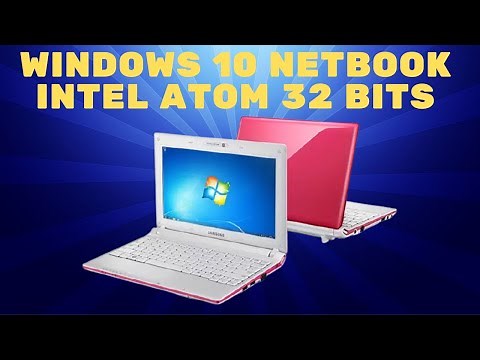 WINDOWS 10 LITE X 2021 | Pc Da Xuxa Netbook Intel Atom