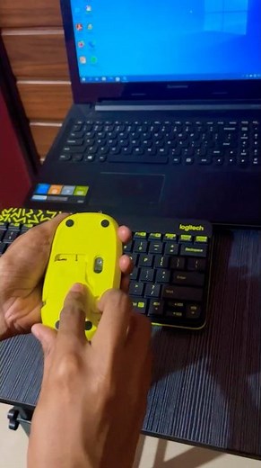 How to connect Wireless Mouse and Keyboard to Laptop #logitech #bluetooth#pcgaming#trendingshorts