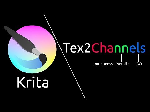 Krita - Textures to Channels [Tutorial]