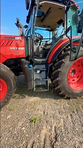 Inside the HX1402‼️￼ #canada #farming #kioti #johndeere #agriculture #new #equipment #kubota