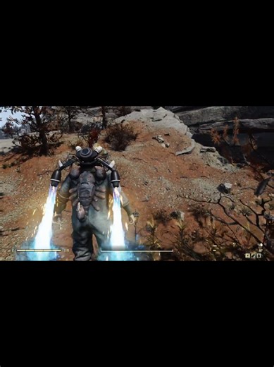 Finally made me a jetpack and you know I had to test that thing out#emoshredphish #fallout #fallout76 #fypシ #fyp @Overlord