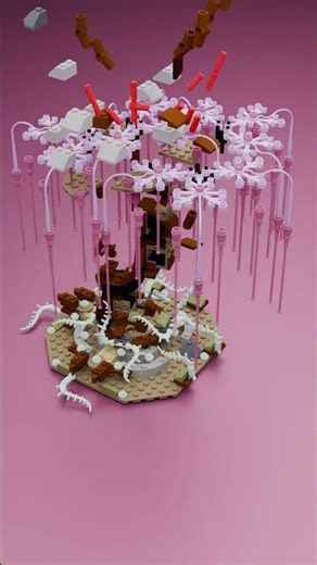 LEGO flower build