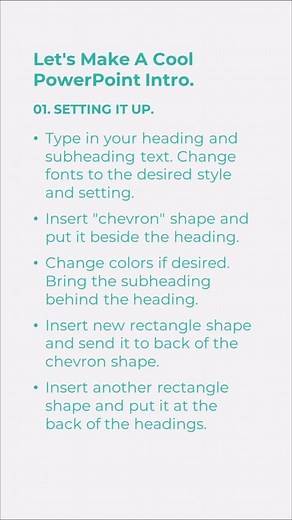Make your #PowerPoint intro #slides extra! #learnontiktok #fyp check our feed for more #ppt #tutorial
