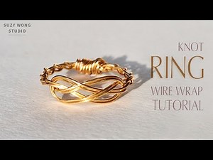 Knot Wire Wrap Ring Tutorial| Easy Ring| DIY Ring| DIY Jewelry| How to make