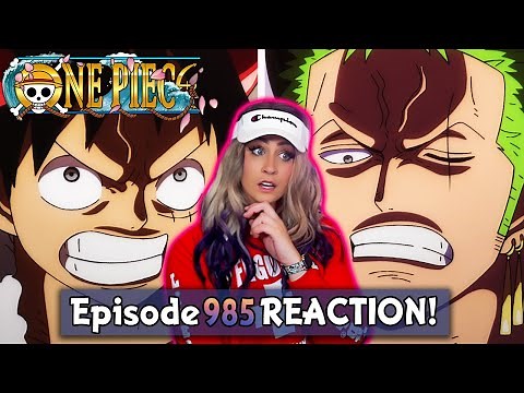 LUFFY AND ZORO LET'S GO! One Piece Episode 985 Reaction + Review!