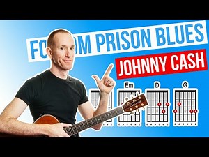 Folsom Prison Blues ★ Johnny Cash ★ Acoustic Guitar Lesson [with PDF]