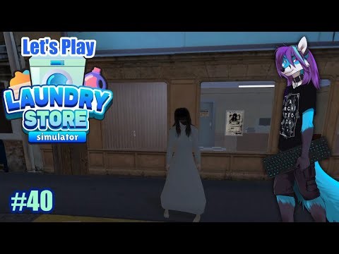 Let's Play Laundry Store Simulator 👕40 - The Missing Person