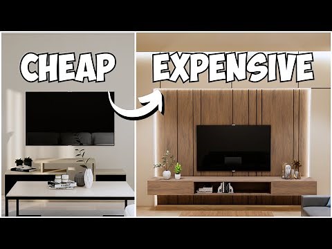 TV Wall DESIGN IDEAS from CHEAP to EXPENSIVE / Media Wall / TV Cabinet Design