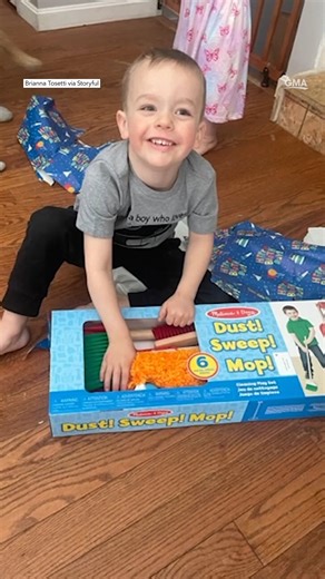 16K views · 113 reactions | Jacob Tosetti’s 4th birthday party included a robot vacuum-themed cake, cookies with vacuums on them, and even vacuum instruction manual pages posted on the walls for decoration! https://gma.abc/3yRxN5L | Good Morning America | Facebook