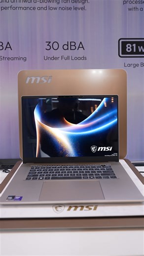 Diseño refinado y control inteligente. La serie Prestige presenta un diseño delgado y elegante, y un panel táctil Action Touchpad con accesos directos personalizables: inicia MSI Center S, la calculadora y mucho más con un solo toque. Algunos modelos Prestige Flip son compatibles con el MSI Nano Pen para mayor flexibilidad. Un avanzado sistema de refrigeración Vapor Chamber Cooler con diseño térmico Intra Flow mantiene un rendimiento fluido y estable durante todo el día. #MSIxCES2026 #PrestigeSe