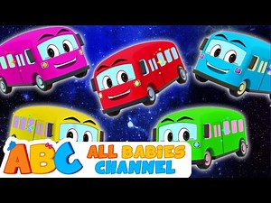 Wheels The Bus | Five Little Buses | Nursery Rhymes & Kids Songs | All Babies Channel - Videos For Kids