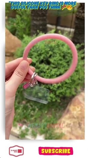 “This Silicone Key Ring Is More Useful Than You Think 🔑🔥” #1096