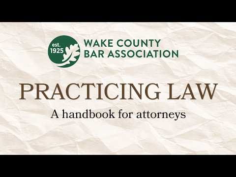 Practicing Law Video Handbook