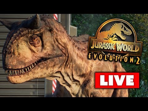 The First JWE2 Livestream! - Jurassic World Evolution 2 Livestream
