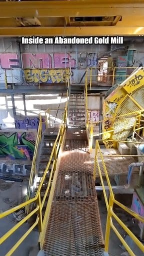 20K views · 174 reactions | Most of the gold Mills that I've explored are old wooden structures. This one however, was modern era. Really interesting to see how far the technology has come. But due to changing regulations, operation had to stop at this Mill and it's been abandoned ever since. #abandonedcalifornia | The Abandoned Project | Facebook