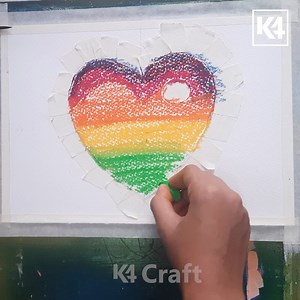 110K views · 637 reactions | Beautiful scenery drawing with oil pastels :) | Kids Art & Craft | Facebook