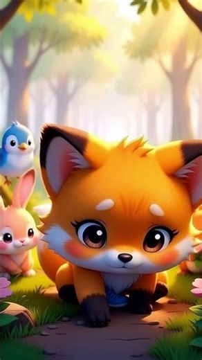 Chibi and the One Lost Shoe 👟🦊 | A Sweet Kids Story About Helping Others