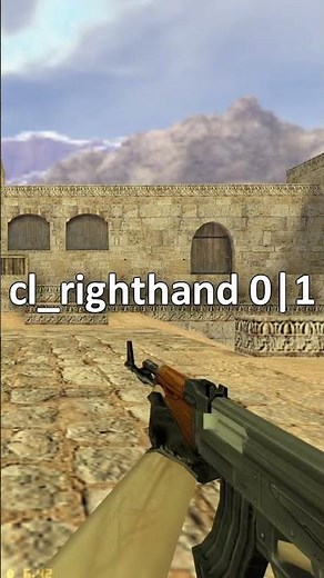 CS 1.6 Change to Right Hand Command