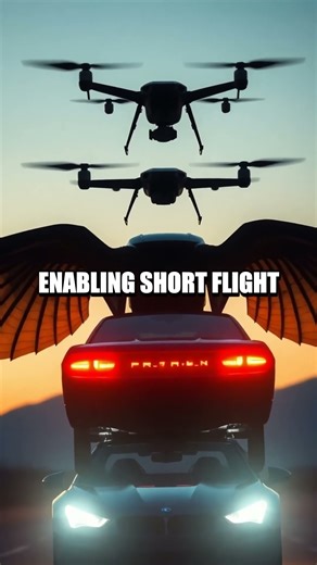 When Cars Turn Into Winged City Travelers