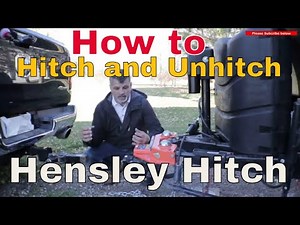 How to hook up a Hensley Hitch #hensleyhitch #how to install a Hensley