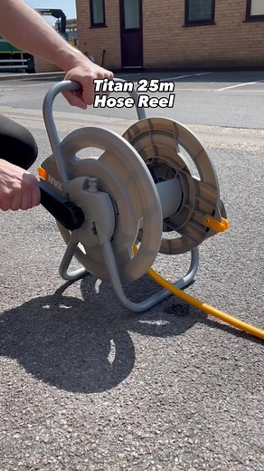 Get Your Deal: Titan Hose Reel 25m Only £29.99