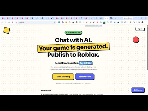 This Studs.gg AI Game Builder is INSANE Code & Deploy Full Games From Prompt to Roblox For FREE