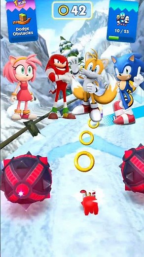 Amy 🆚 Knuckle 🆚 Tails 🆚 Sonic The Hedgehog Gameplay - Who Is Best?🤔#shorts