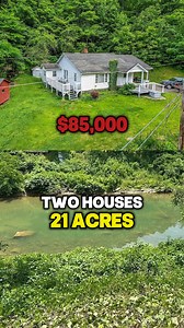 72K views · 994 reactions | See more... https://walkaboutonline.com/rural-home-with-river-access-and-21-acres-in-stinnett-kentucky/ | Log Homes | Facebook