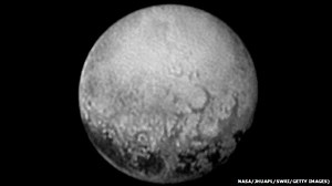 13K views · 343 reactions | New pictures of Pluto released by Nasa’s New Horizons spacecraft is just one of the stories in today’s BBC Minute. The spacecraft was launched from Earth nine years ago and has travelled almost five billion kilometres. | BBC World Service | Facebook