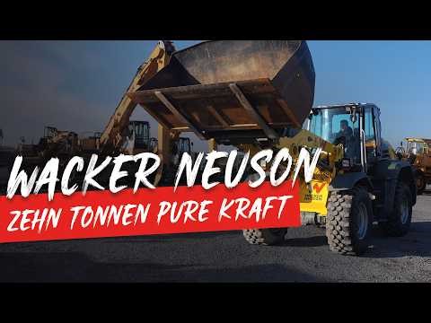 Brutaler 10-Tonner 😳🔥│ Wacker Neuson WL95 │ VH Maschinen & Technik