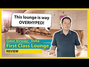 Qatar Al Safwa First Class Lounge | It's like a MUSEUM... do we want that?