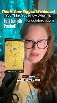 😖🫣 This is your biggest weakness!🥺You Think You Know Who It Is! 🧐