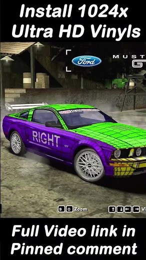 Install Ultra HD Vinyls in NFS Most Wanted (1024 Recompiled Vinyls!) #shorts #nfsmw #nfsmwvinyl