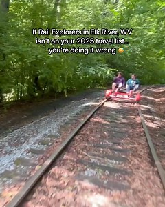 5.4K reactions · 190 shares | Explore West Virginia's lush mountain landscapes from a new point of view. This summer, cruise with friends or family through miles of untouched beauty on this one-of-a-kind ride.   Tours are booking fast—don't miss out! | Rail Explorers USA | Facebook