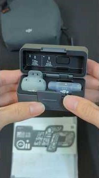 DJI Mic Mini 2 沉浸式開箱 | 極致輕巧的麥克風 #DJI #MicMini2 #開箱