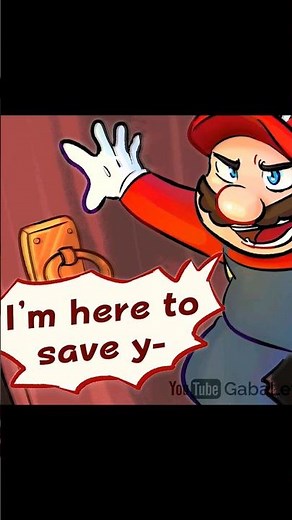 When Mario goes to save Luigi in the Mario Movie