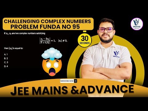 🔥 Complex Numbers Modulus Question_JEE Main Advanced Level Trick | Find |z₂| Fast | Mains & Advance