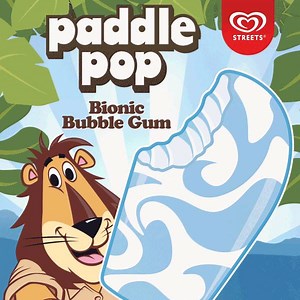 522K views · 3.3K reactions | Blast from the past! Paddle Pop Bionic Bubble Gum. The iconic flavour has made a return to shelves, with every bite taking you back to summer days where the smell of sunscreen fills the air, the sound of 'dad jokes' can be heard around every BBQ and legends are born at the latest 'backyard Ashes'. Back for a limited time only. | Streets Ice Cream | Facebook