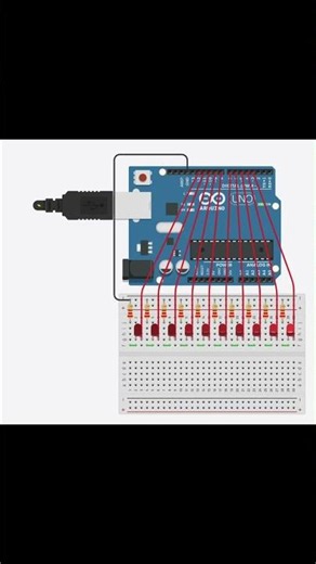 DIY Dancing Lights #arduinoproject #dancinglights #shorts