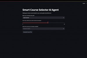 Smart Course Selector AI Agent