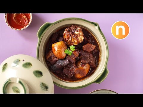Braised Pork with Soy Sauce | Tau Yu Bak [Nyonya Cooking]