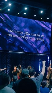 1.7K views · 47 reactions | "Protector You never, never, never let me go You said You wouldn't leave me, and You won't You're right by my side" - Protector by Kim Walker-Smith | Free Life Chapel | Facebook