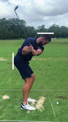 Zach learning to pivot to avoid early extension! #golf