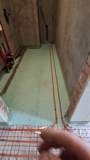 монтаж теплої підлоги #plumbing #сантехніка #рекомендації #опалення #теплапідлога
