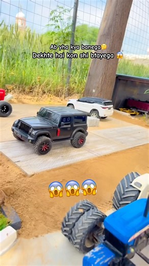 Thar 4x4 climb on tile 🔥Big construction start 💪💪#diy