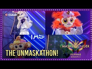 Masked Singer Pilipinas Season 3 | UNMASKATHON | Tuwing Sabado, 7:15PM at Linggo, 7:30PM