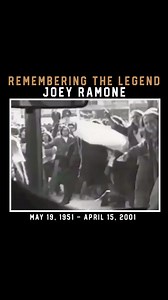🕯️ Joey Ramone died on this day in 2001. RIP. | REVOLVER Magazine