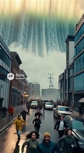 Watch This Colossal Wave Destroy Everything #tsunami #viral #extreme