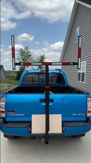 Need to haul 16’ lumber? The Xtender Pro Truck Bed Extender can do it! #construction #ad #sponsored