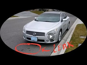 How to: finding power steering leak (high pressure hose)//2010 Nissan Maxima